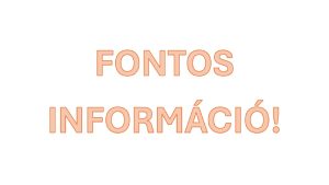 fontos info grafika