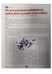 2023 Jrec Seydlova Nas non bacterial mastitis CZ Language pdf